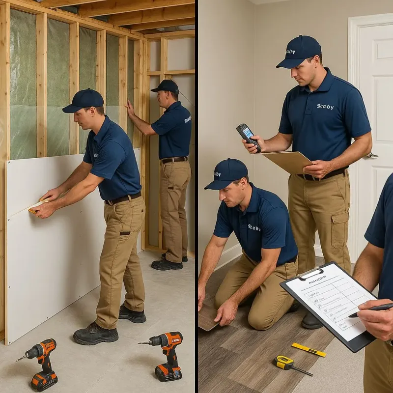 Repairs and Reconstruction process in East Harwich, MA