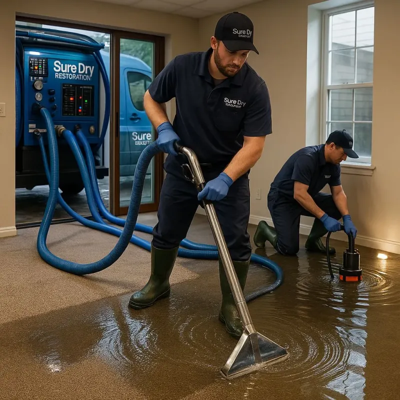 Water Extraction and Removal process in East Harwich, MA